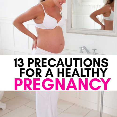 precautions in pregnancy 