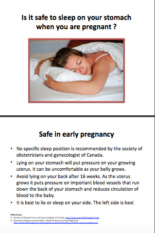 Precautions in pregnancy